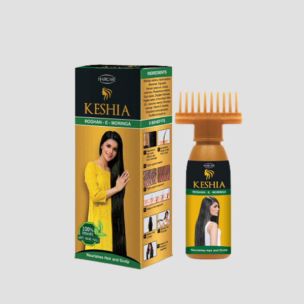 Keshia Hair Oil Roghan-e-Moringa