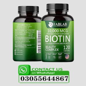 Biotin 10000 mcg Supplement for Hair