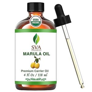 SVA Organics Marula Oil – 100% Premium Carrier Oil, 4oz