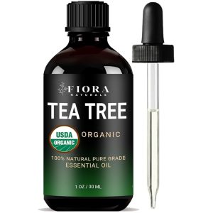 Fiora Naturals Tea Tree Essential Oil – 100% Pure, Natural Antibacterial & Skin-Clearing Oil