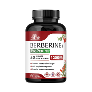 Nutreb Berberine 1200 Mg 60 Capsules