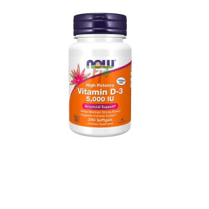 High Potency Vitamin D3 5,000 IU Bone & Immune Health 240 softgel