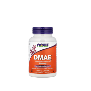 Now Foods DMAE (dimethylaminoethanol 250 mg Healthy Brain Function 180 Capsules