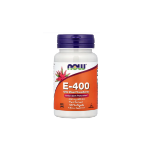 Now Foods E-400 With Mixed Tocopherols Antioxidant Protection 50 Softgels