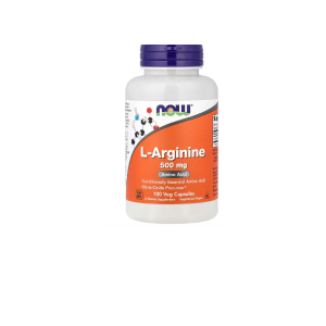 Now Foods L-Arginine 500 mg Conditionally Essential Amico Acil 100 Capsules
