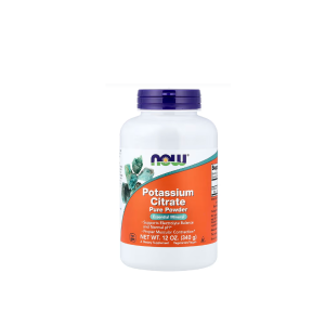 Now Foods Potassium Citrate Pure Powder 340 g