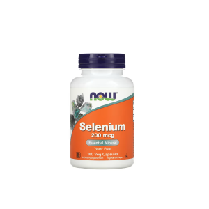 Now Foods Selenium 200 mcg Essential Mineral Yeast Free 180 Veg Capsules