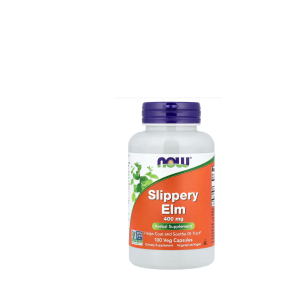 Now Foods Slippery Elm 400 mg Herbal Supplement 100 Capsules
