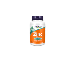Now Foods Zinc 50 mg Immune Support Promotes Healthy Skin 250 Tablets