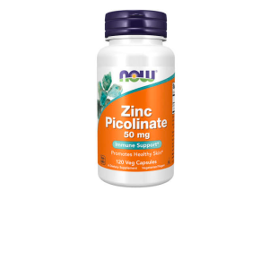 Now Foods Zinc Picolinate 50 mg Promotes Healthy Skin 120 Capsules