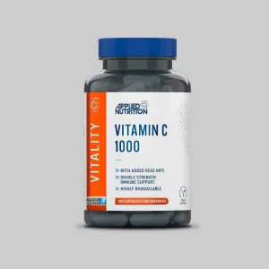 Applied Nutrition Vitamin C Vitality Double Strength Immune Support 100 Capsules